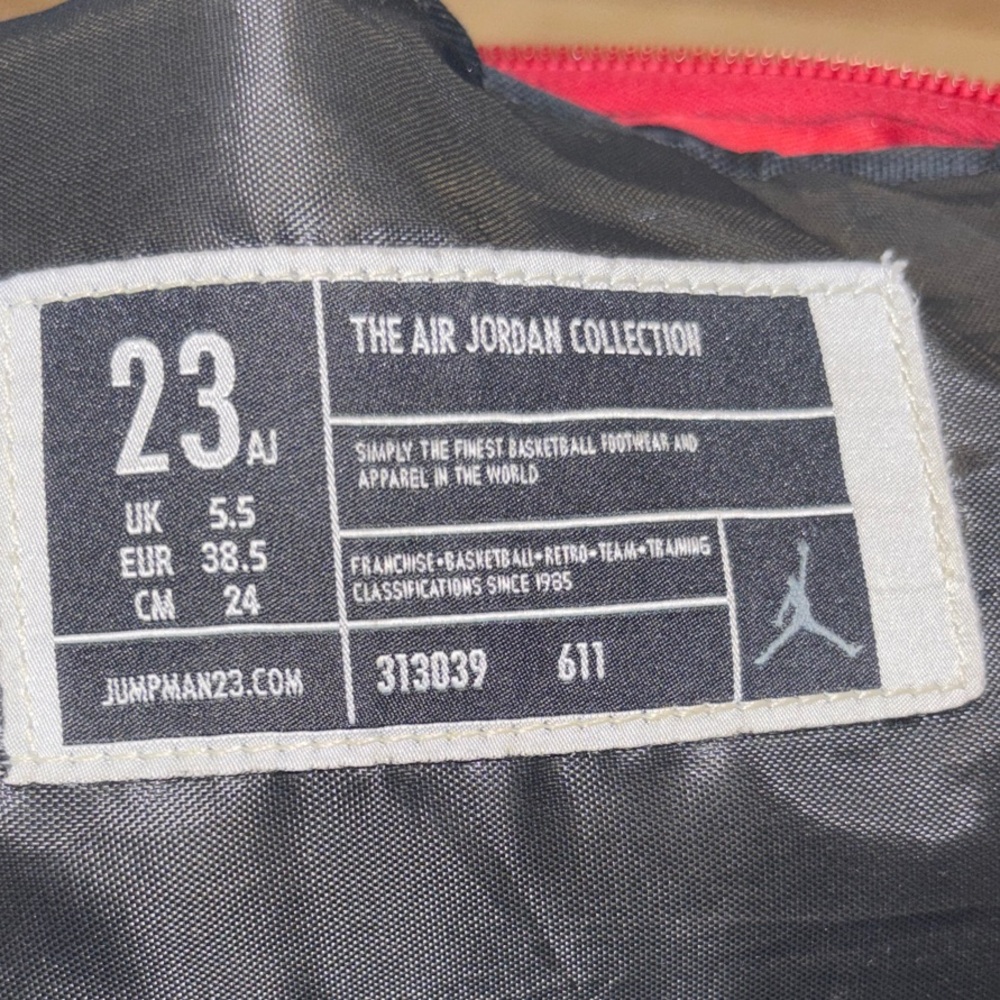 Jordan Black and Red Backpack - Picture 5 of 8